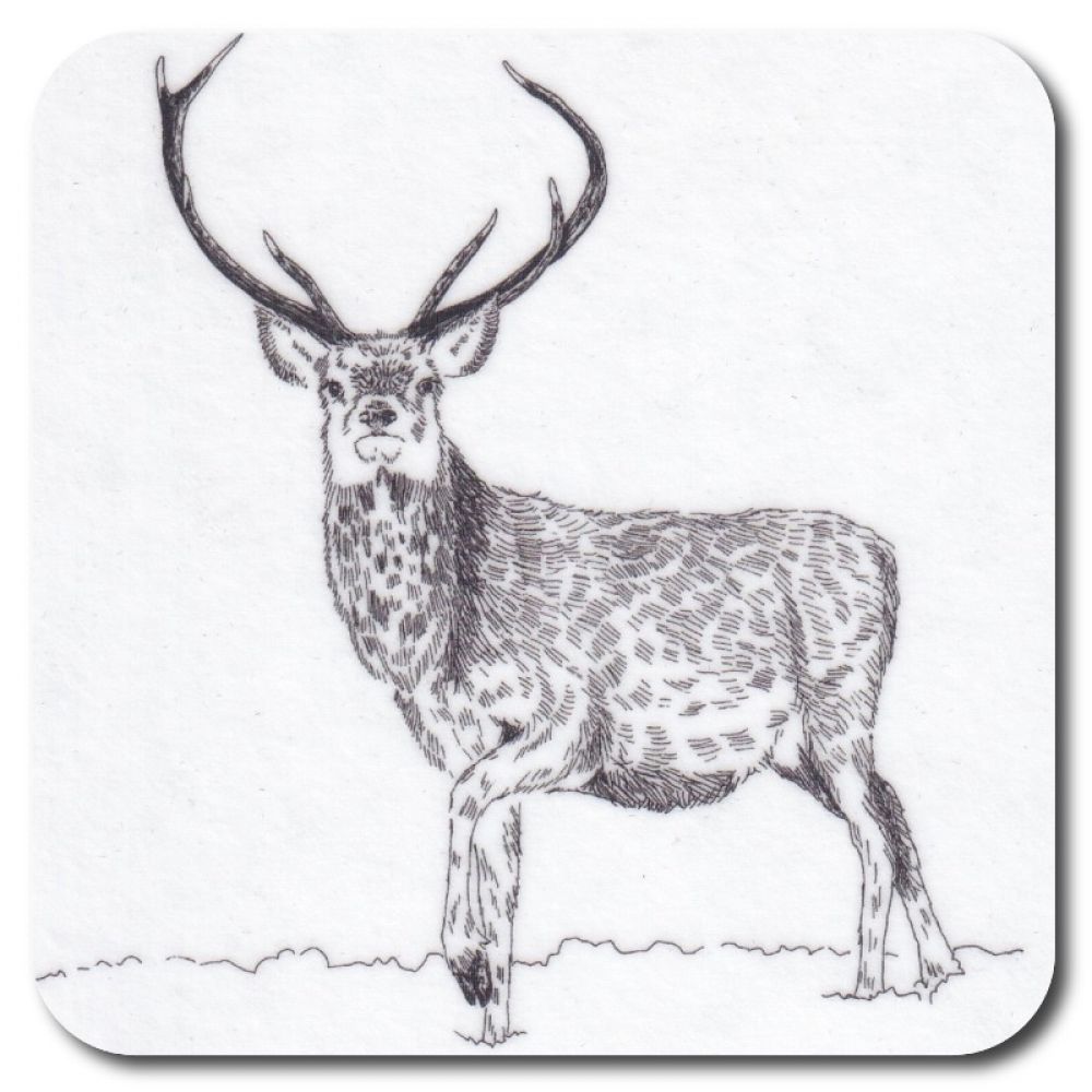 Red stag graphic coaster 10 x 10.jpg